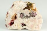 Rose-Colored Roselite Crystal Cluster - Aghbar Mine, Morocco #184209-1